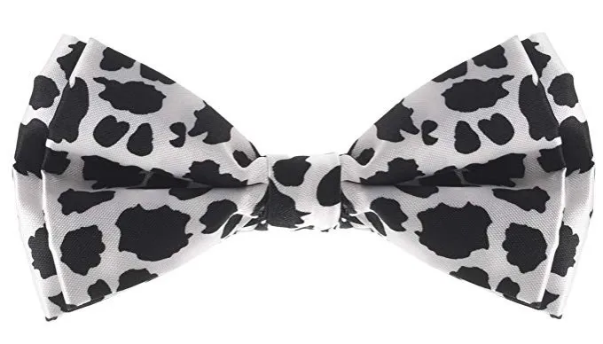 Men Casual Leopard Print Bow Tie