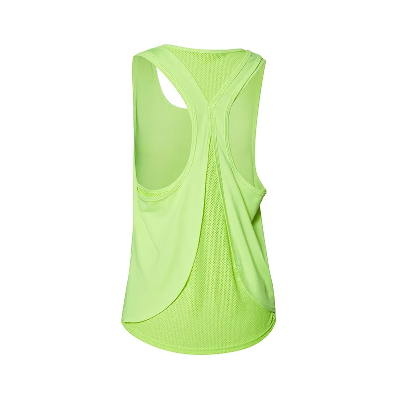 Women Running Fitness Sleeveless Quick Dry Sports Vest