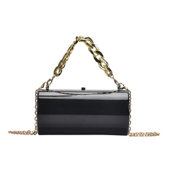 Women Fashion Candy Color Bright Round Shoulder Bag