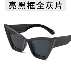 Women Fashionable And Exaggerated Large Frame Cat Eye Sunglasses