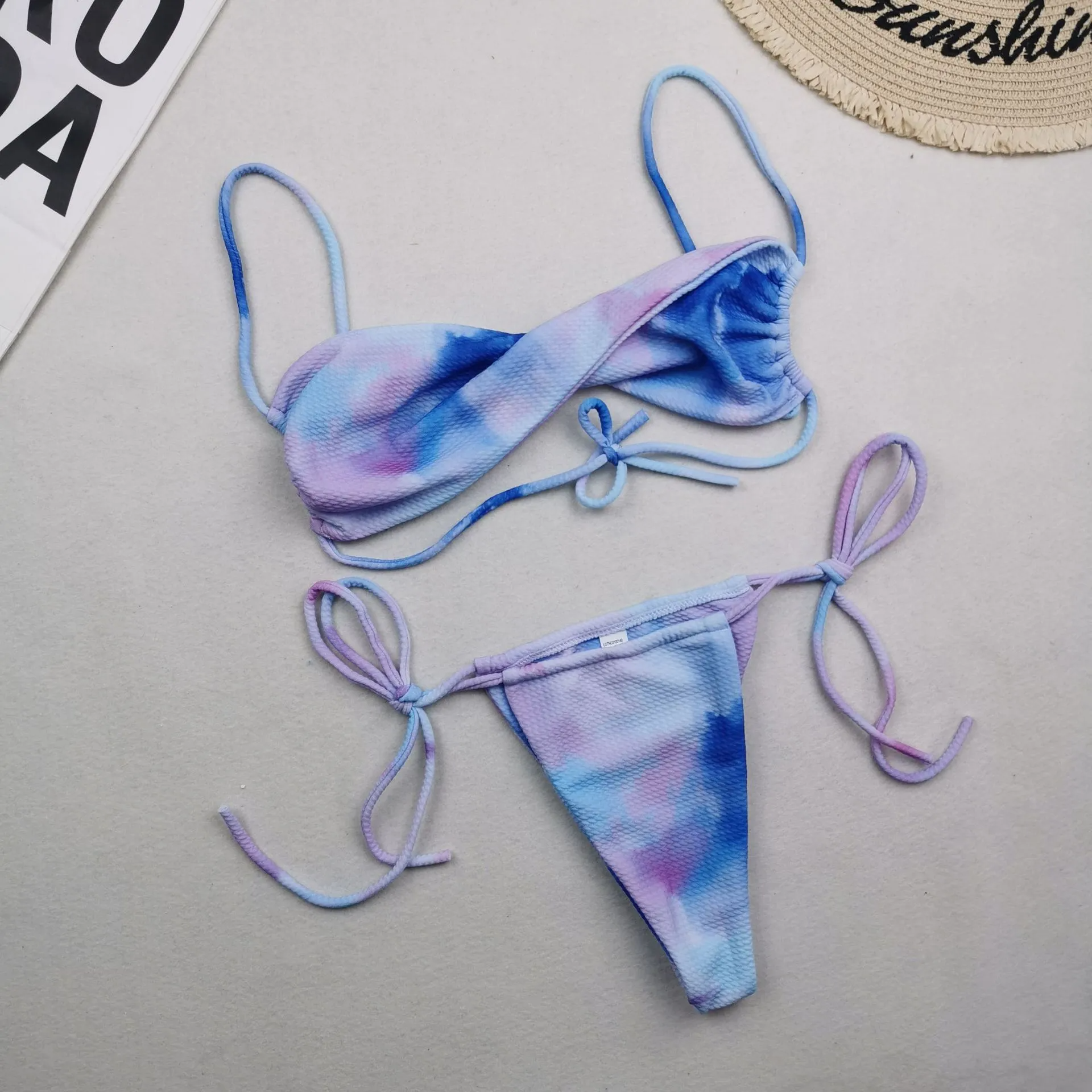 Women'S Sexy Solid Color Bikini Swimwear