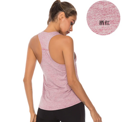 Women Loose Moisture Wicking Sports Racerback Tank Top