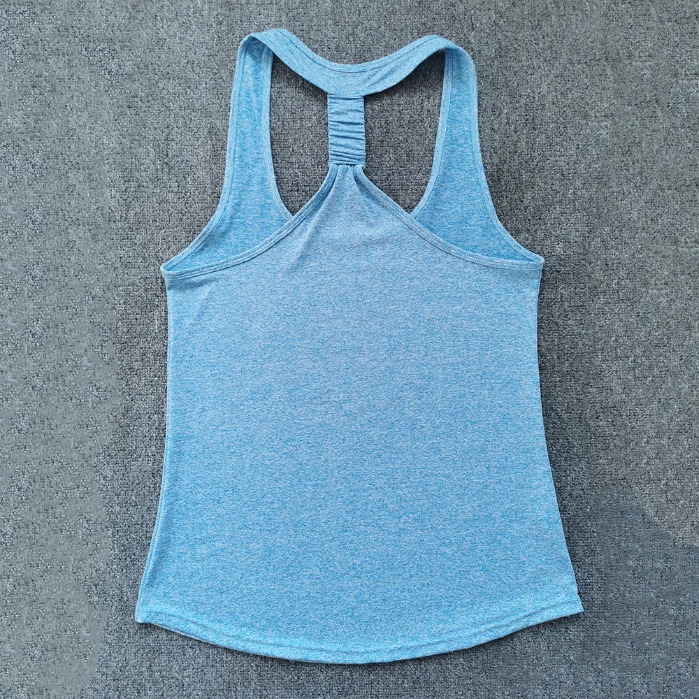 Women Loose Breathable Running Fitness U-Neck Slim Fit Sports Vest