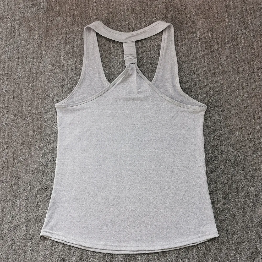 Women Loose Breathable Running Fitness U-Neck Slim Fit Sports Vest
