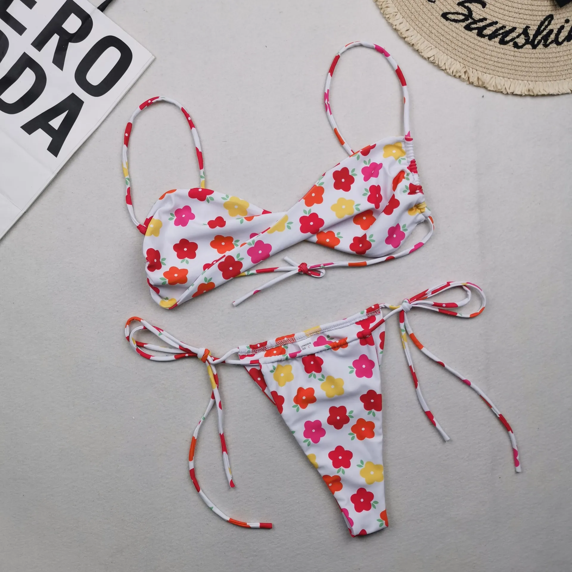Women'S Sexy Solid Color Bikini Swimwear
