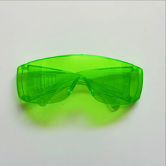 Women Simple Creative Color Blinds Goggles Splash-Proof Sand-Proof Safety Mirror