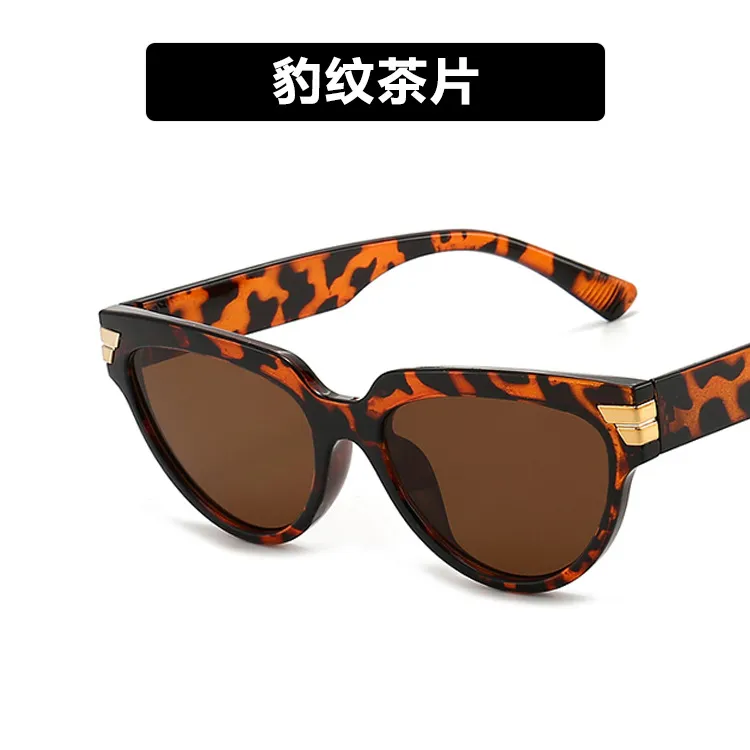 Women Fashion Retro Triangle Cat Eye Sunglasses