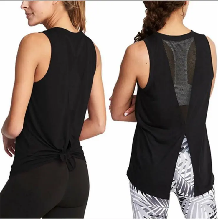 Women Running Fitness Sleeveless Sports Vest