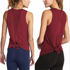 Women Running Fitness Sleeveless Sports Vest