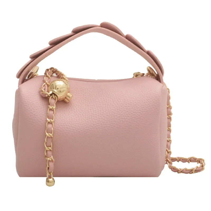 Women'S Fashion Valentine'S Day Pink Pillow Shoulder Bag