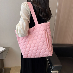 Women Fashion Casual Large Capacity Bucket Canvas Tote Bag