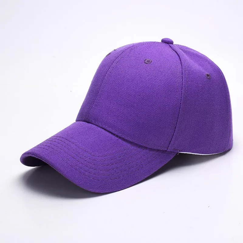 Fashion Basic Solid Color Baseball Cap