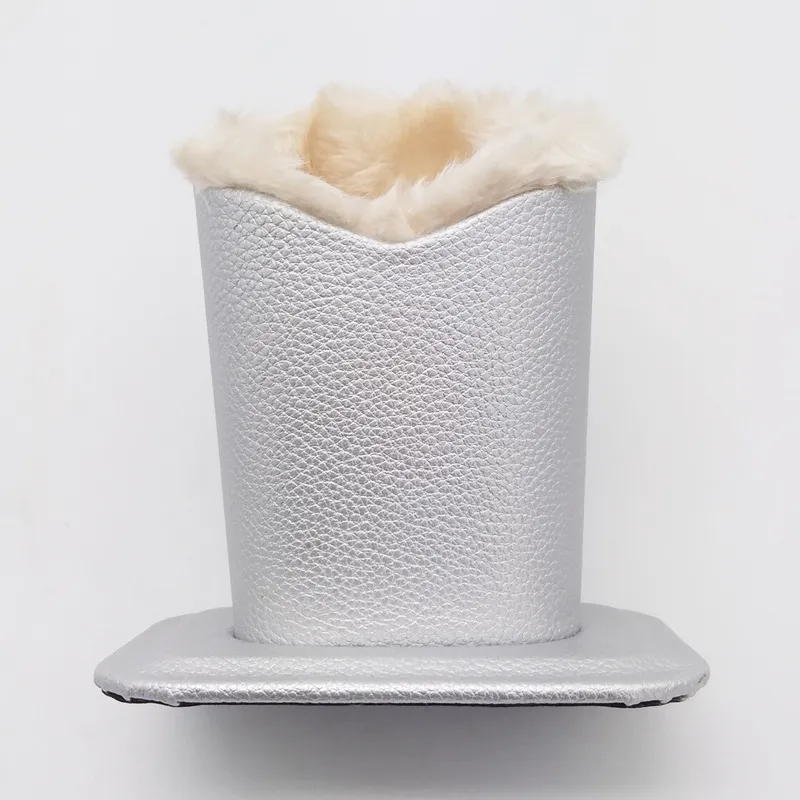 Simple Fashion Plush Litchi Pattern Glasses Display