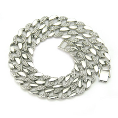 Fashion Top Grade Rhinestone Design Chain Men Unique Necklace