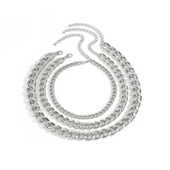 Fashion Chain Design Multilayer Necklaces