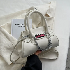 Fashion Women Summer Candy Color PU Handbag