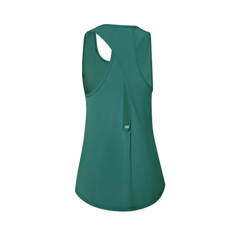 Women Running Fitness Ice Silk Yoga Beautiful Back Sleeveless Vest