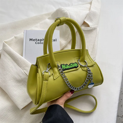 Fashion Women Summer Candy Color PU Handbag