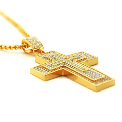 Whoelsale Hot Sale Men Fashion Classic Cross Pendant Necklace