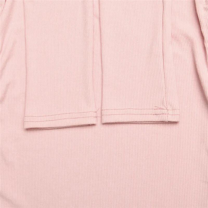 Women Fashion Solid Color Long Sleeve Drawstring Dress