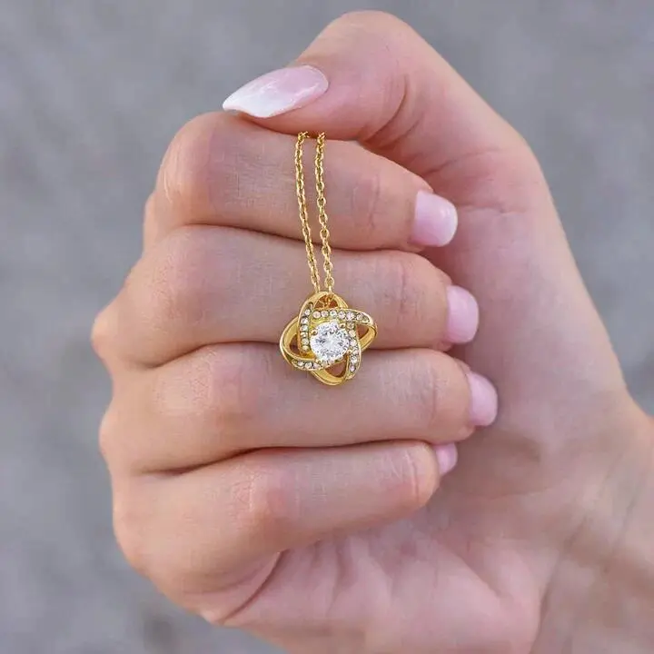 Women To My Love Kont Necklace Pendant Rhinestone Necklace