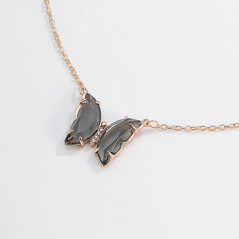 Fashion Butterfly Pendant Necklace