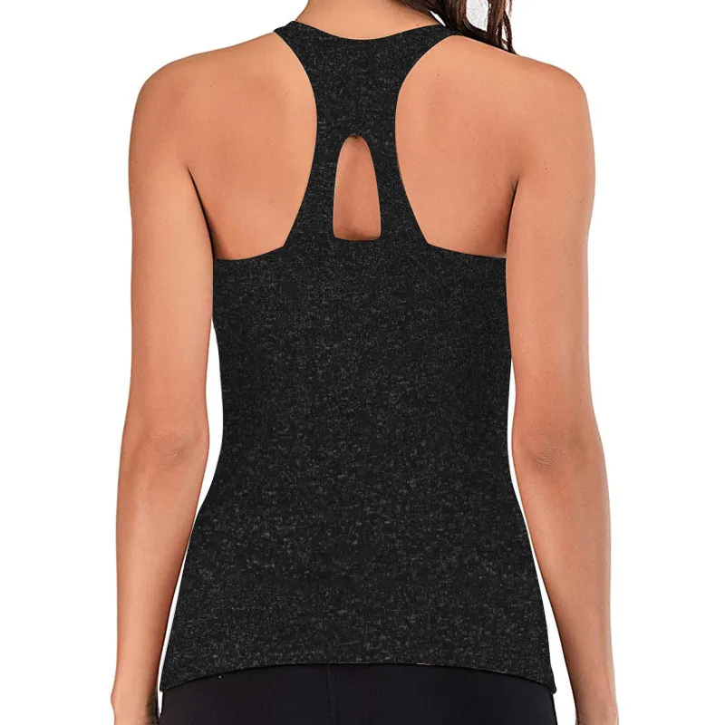 Women Running Fitness Stretch Beauty Back Sleeveless Sports Vest