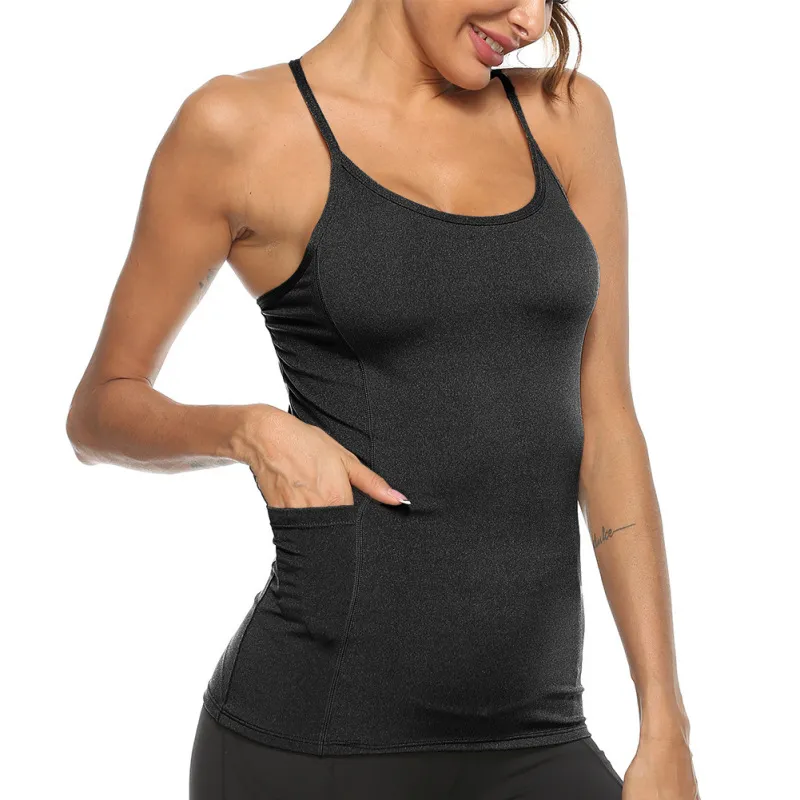 Women Fashion Fitness Camisole Sports Vest