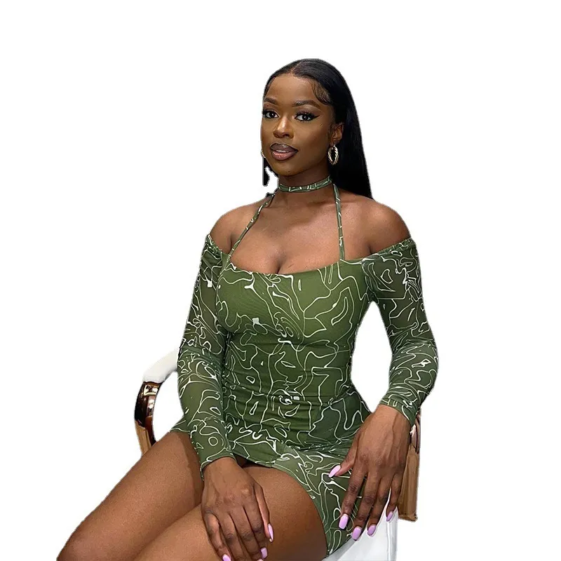 Halter Neck Bodycon Dress